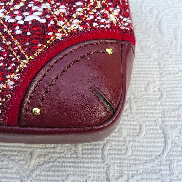 Coach Poppy Quilted Boucle Flight Bag - Perfect Condition - Picture 8 of 14